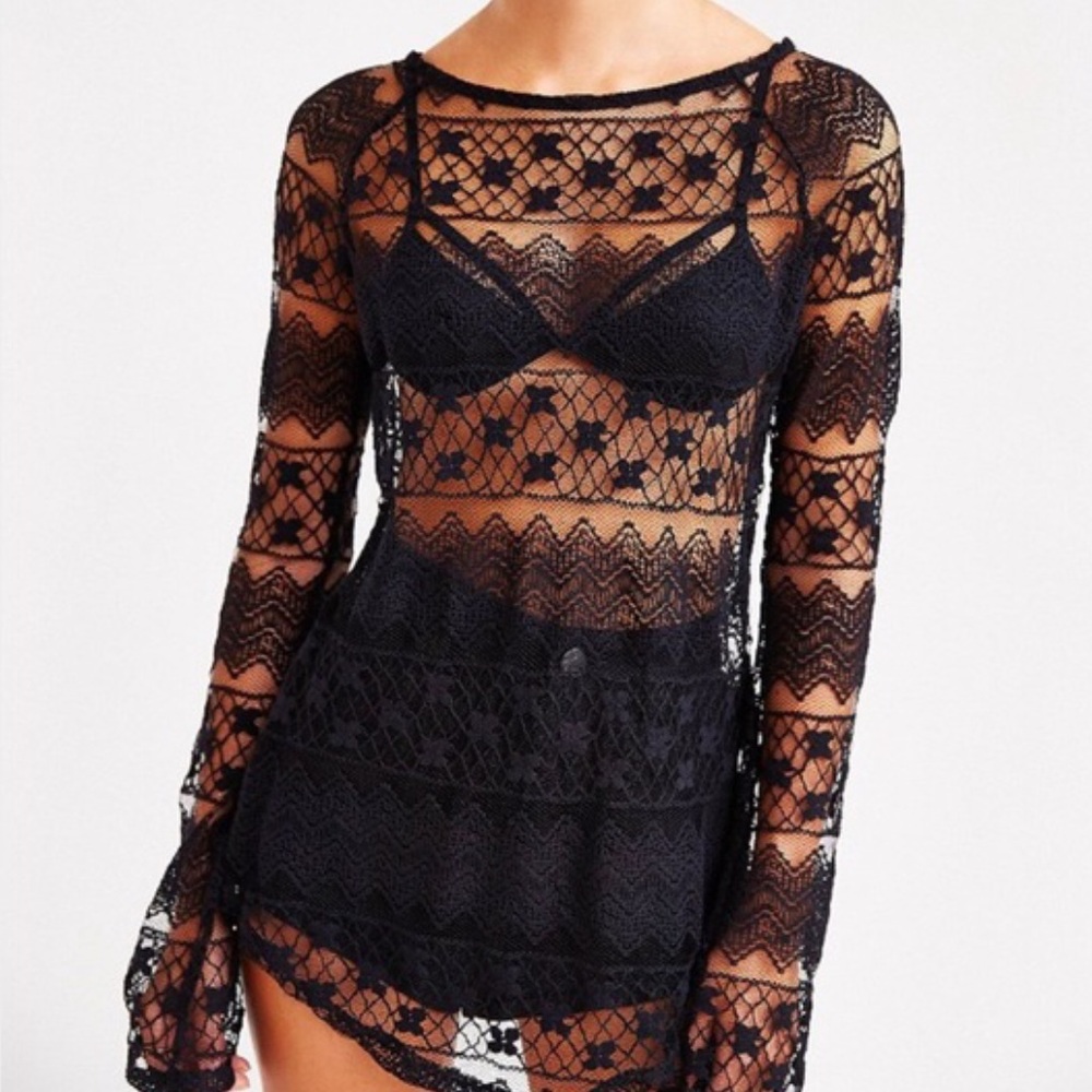 Black Lace Top
